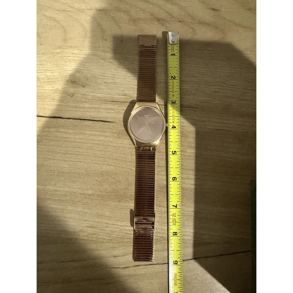 Swatch Skinelegance Polished Rose Gold Stainless Steel Case THIN